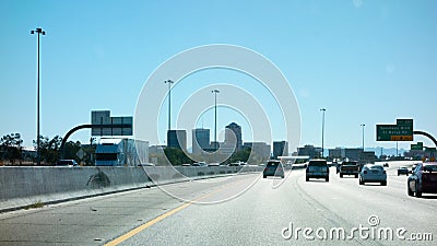 Interstate-10 in Tucson, AZ Editorial Stock Photo